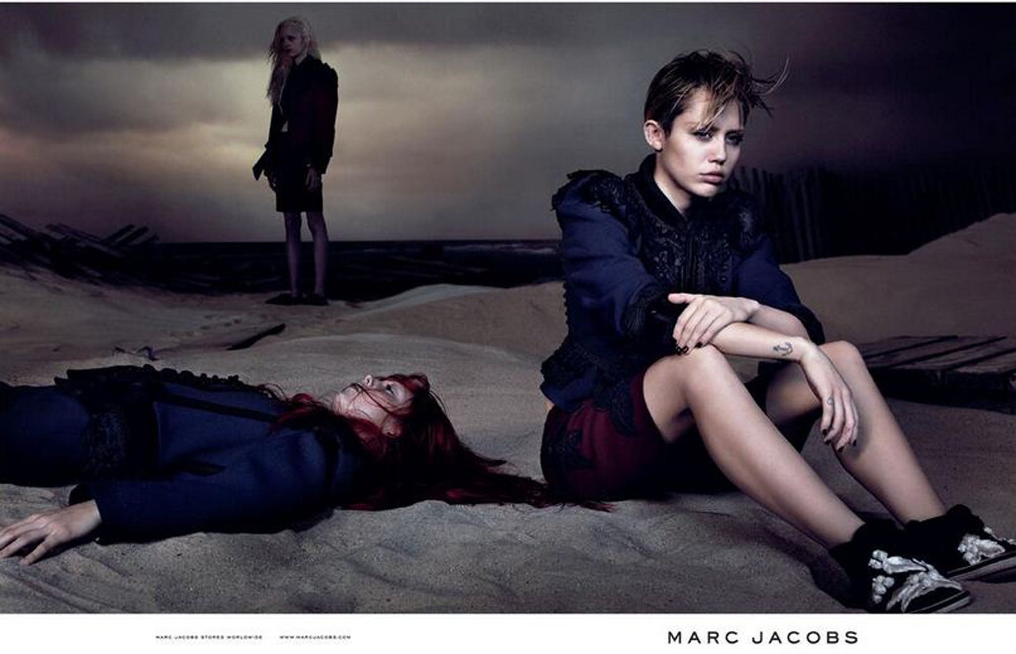 Miley Cyrus poses with 'dead girl' in new Marc Jacobs campaign