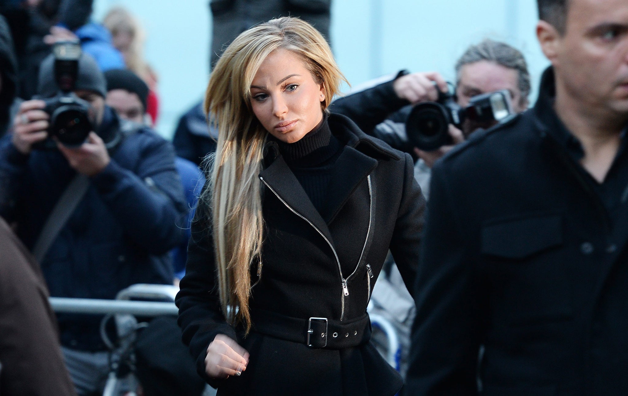 Tulisa Contostavlos drugs court latest: Former X Factor judge makes first crown court appearance