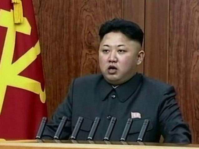The North Korean leader Kim Jong-un hinted at improved relations between the two Koreas in his New Year's Day message - before also warning of possible nuclear war