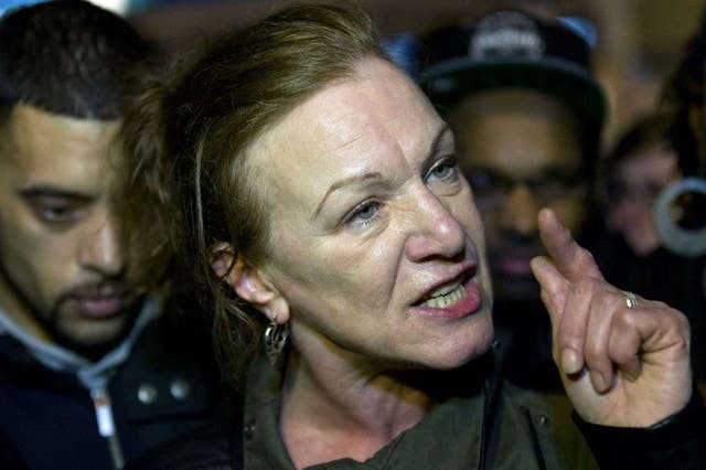 Carole Duggan has urged “no more demonstrations, no more violence”