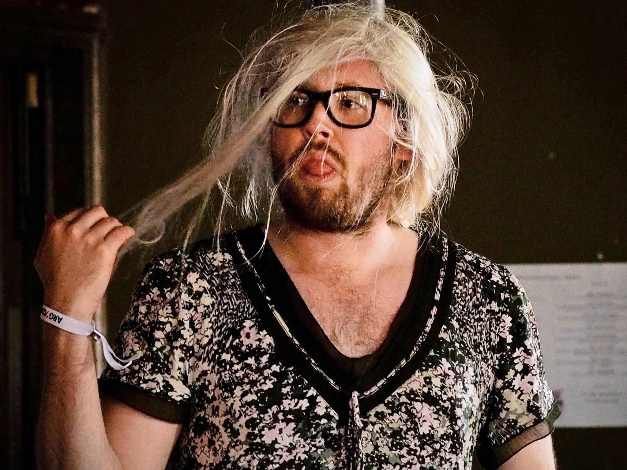 Comedian John Kearns The Next Wig Thing Swaps Parliament For