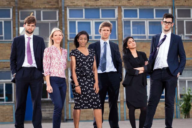 Chalk it up to experience: BBC3's 'Tough Young Teachers'