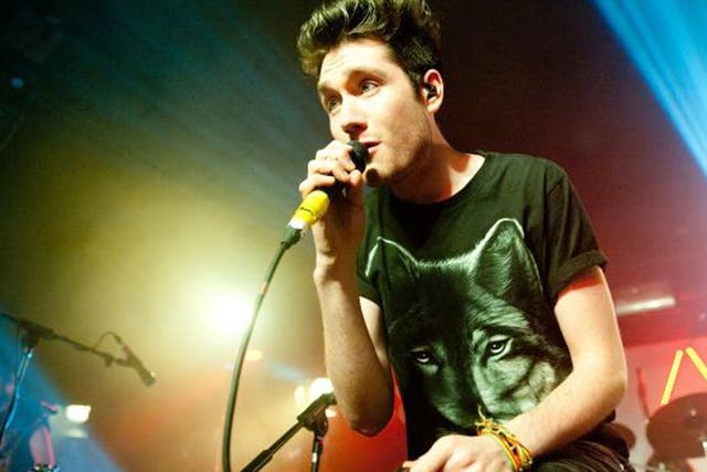 Dan Smith of Bastille, who are nominated for an impressive four Brit Awards