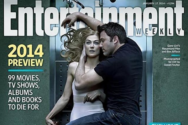 David Fincher's Gone Girl cover, shot for Entertainment Weekly