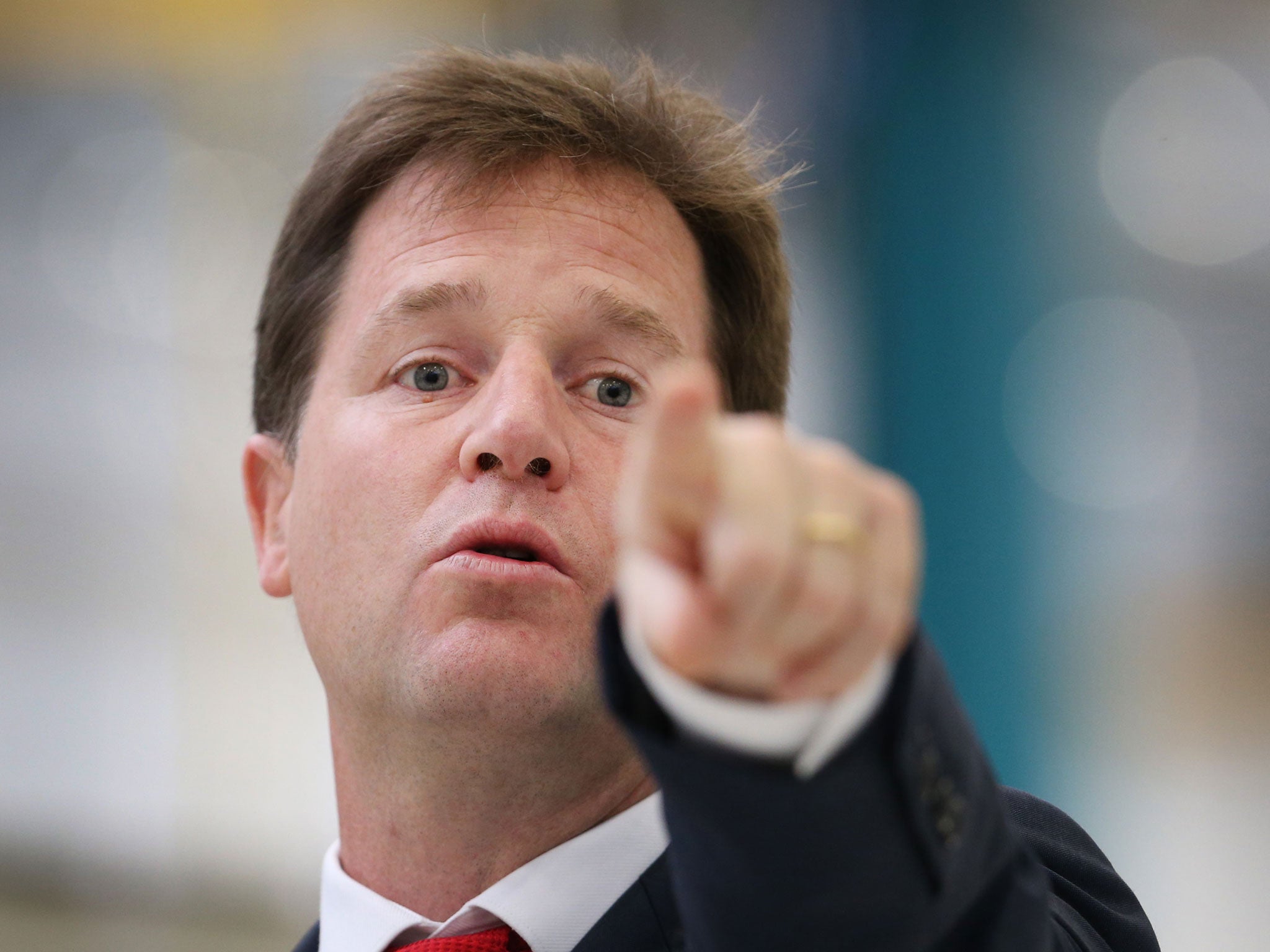 Deputy Prime Minister Nick Clegg has responded to London Mayor Boris Johnson who implied he was the Prime Minister's condom