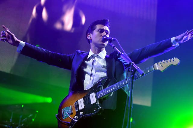 Plastic fantastic: Arctic Monkeys’ Alex Turner 