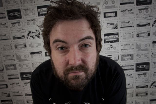 Nick Helm in aggro comedian mode