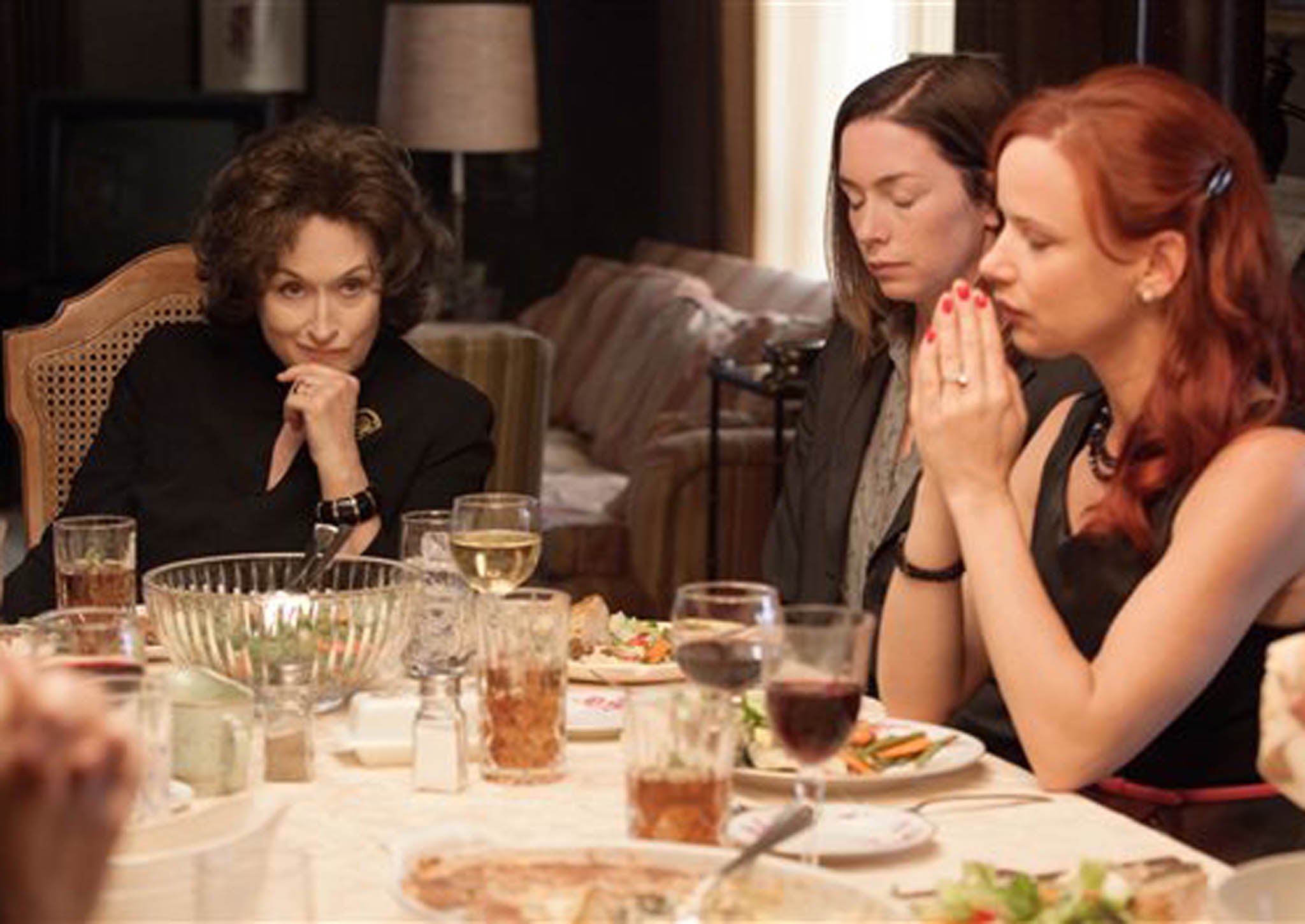 Meryl Streep, Julianne Nicholson and Juliette Lewis in August: Osage County