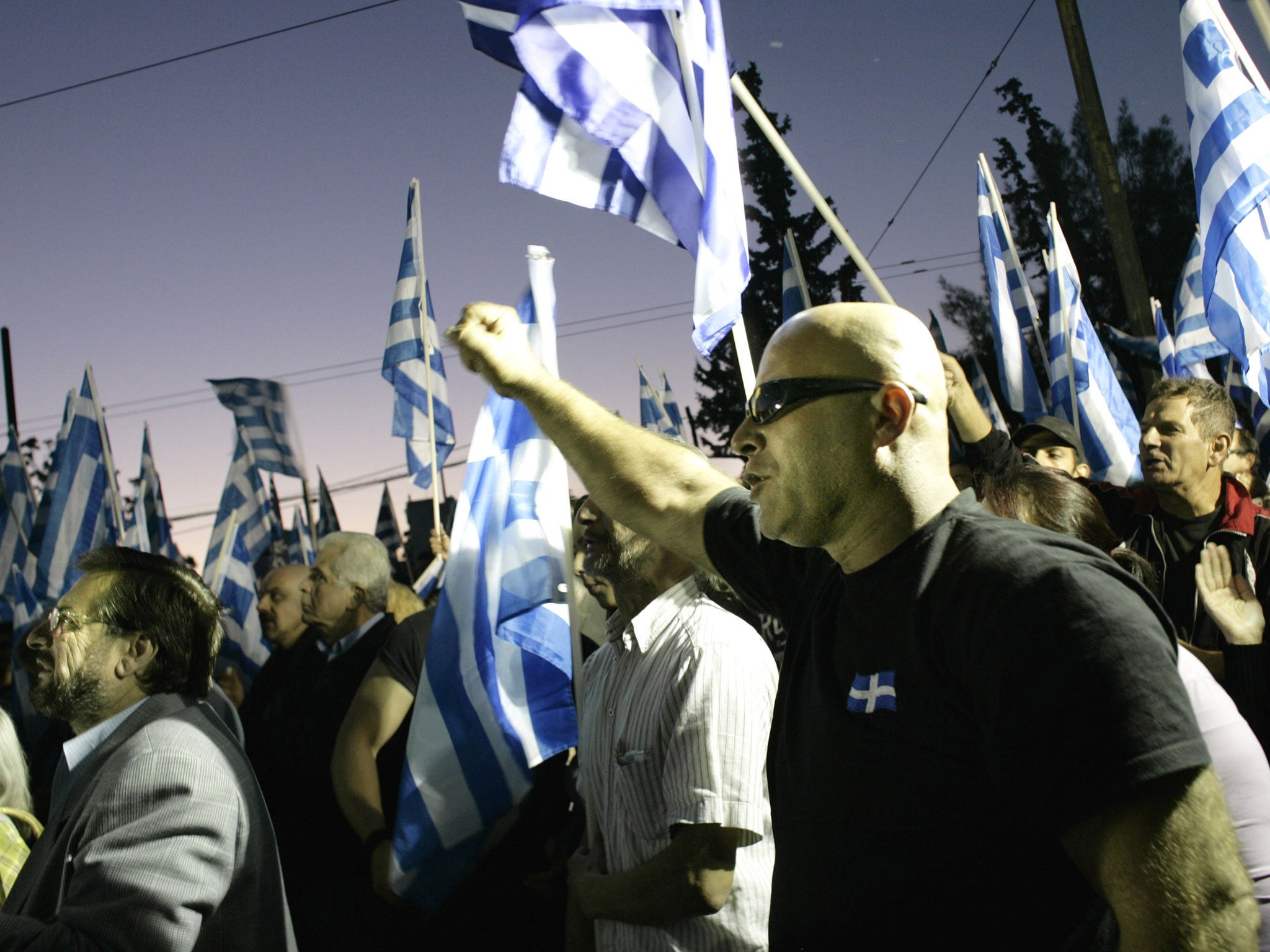 Far-right party Golden Dawn is expected to perform well in municipal and European Parliament elections