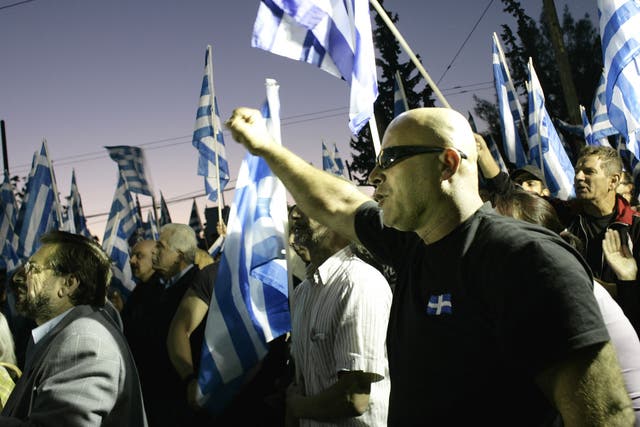 Far-right party Golden Dawn is expected to perform well in municipal and European Parliament elections
