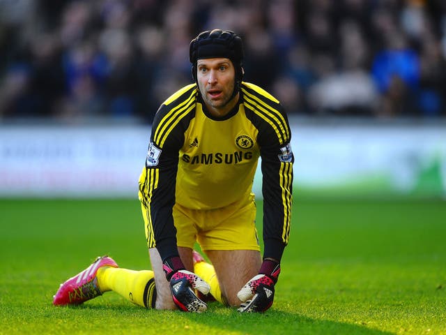 Petr Cech surpassed Peter Bonetti's Chelsea record for the most clean sheets with his 209th for the club