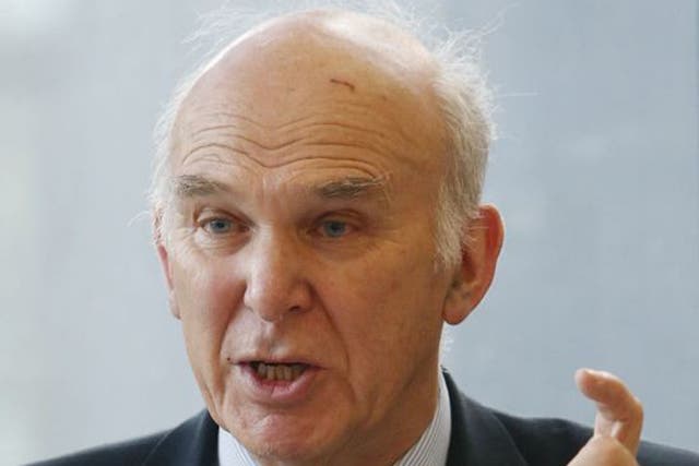 Vince Cable has called for 'restraint' for university vice-chancellors' and senior management's soaring pay packets