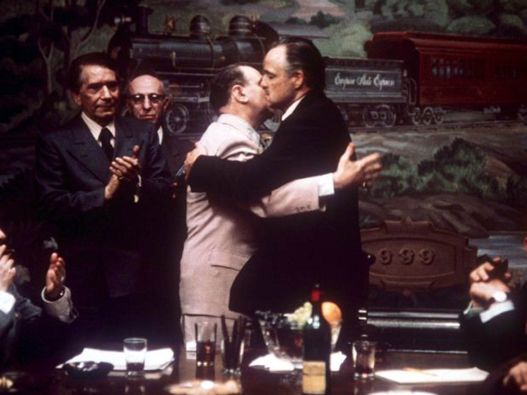 Table talk: A mafia pact, as Marlon Brando ends a vendetta in The Godfather