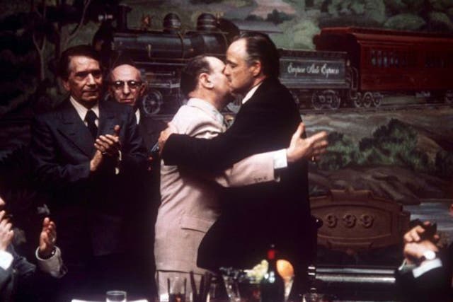 Table talk: A mafia pact, as Marlon Brando ends a vendetta in The Godfather
