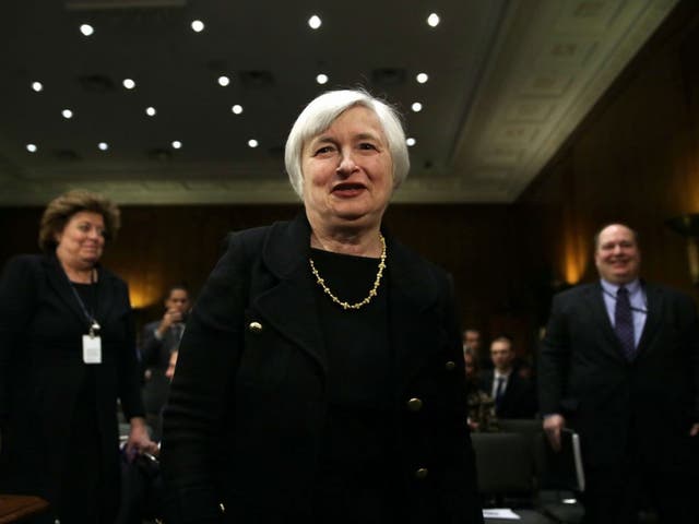 The new chair of the Federal Reserve Janet Yellen