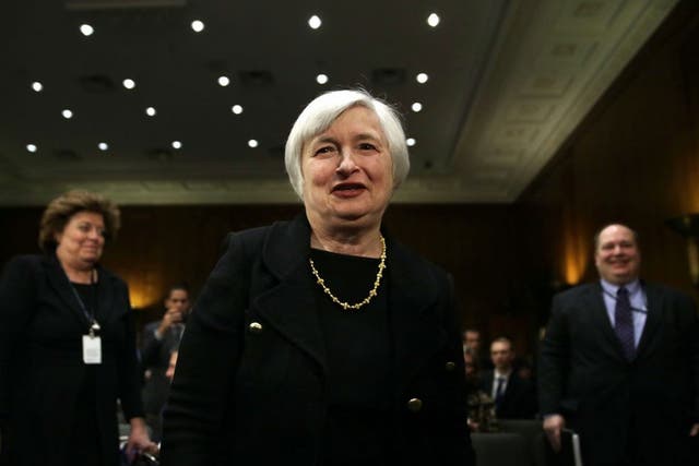 The new chair of the Federal Reserve Janet Yellen 