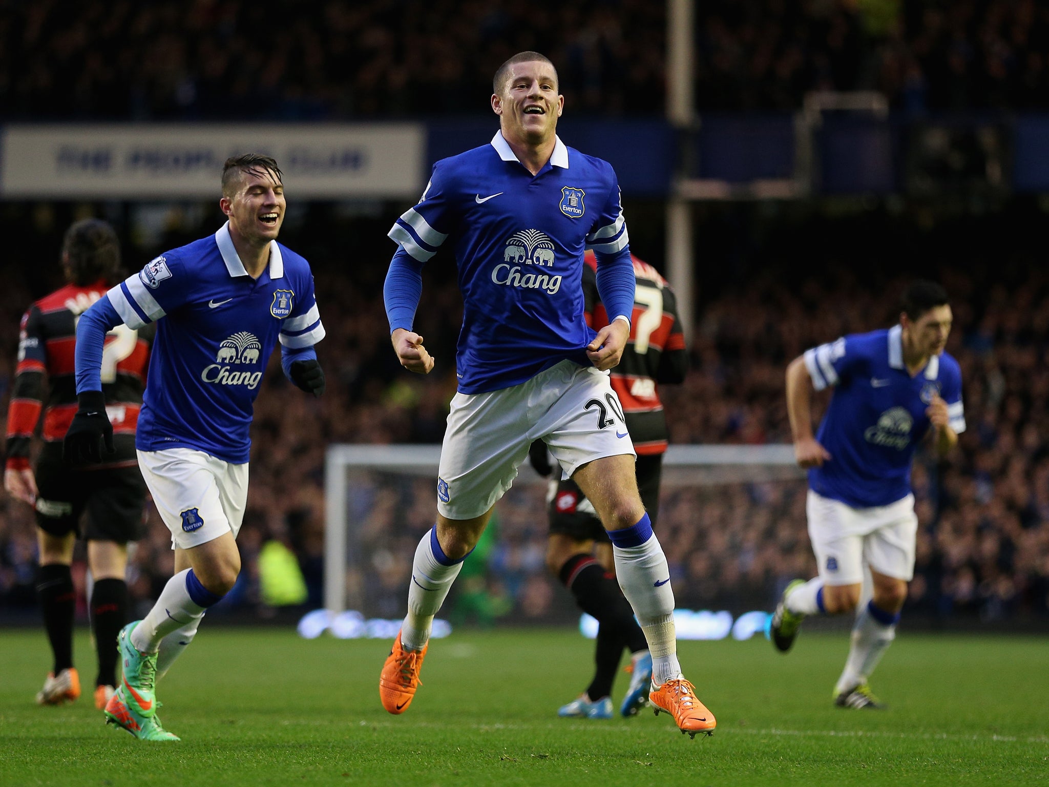 Ross Barkley has suffered a possible broken toe after missing Everton's 2-0 win over Norwich