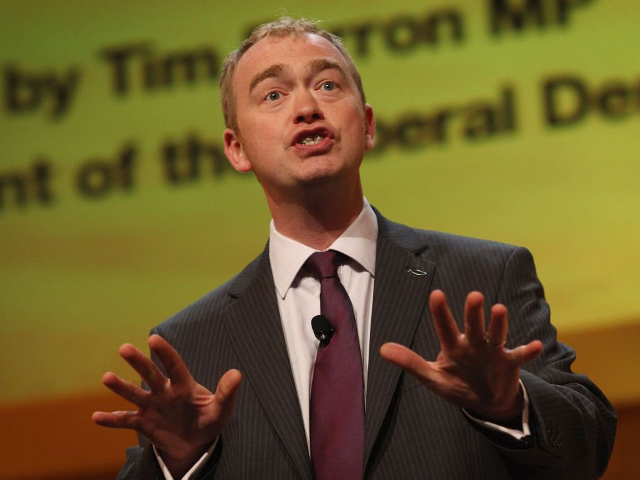 Tim Farron is standing down from his role as Lib Dem president this year