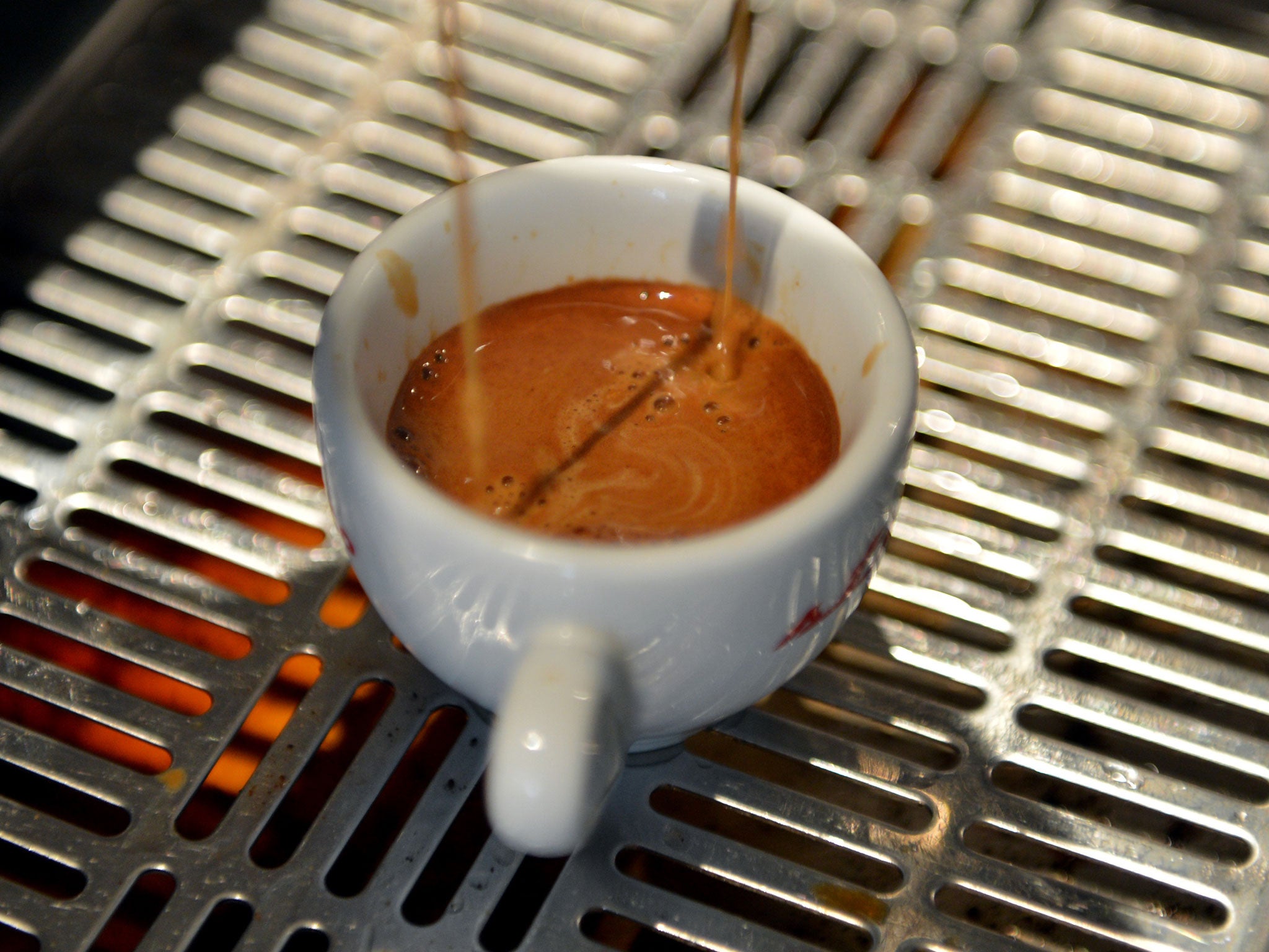 A double espresso after revision might be the best way of preparing for an exam, new research suggests