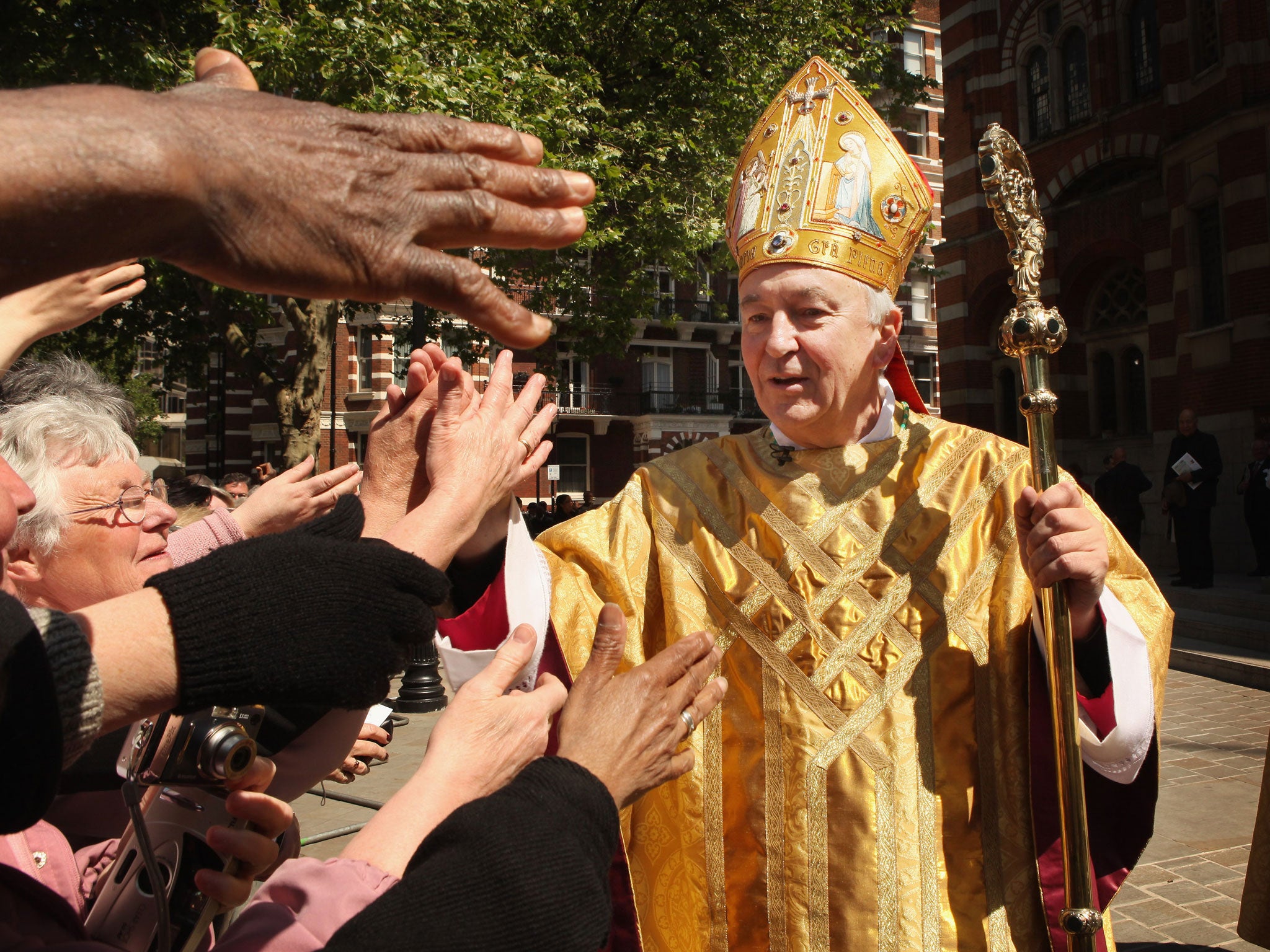 Cardinal Vincent Nichols, the leader of the Catholic Church in England and Wales
