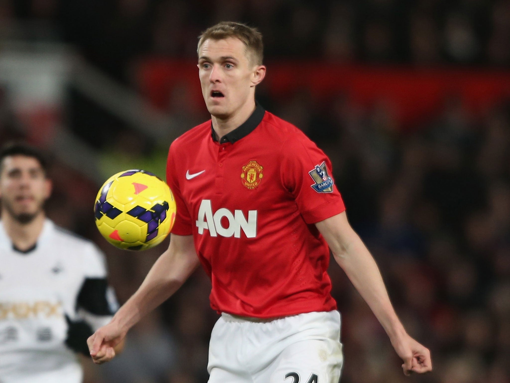 Darren Fletcher has denied claims of a dressing room rift between the Manchester United players and manager David Moyes