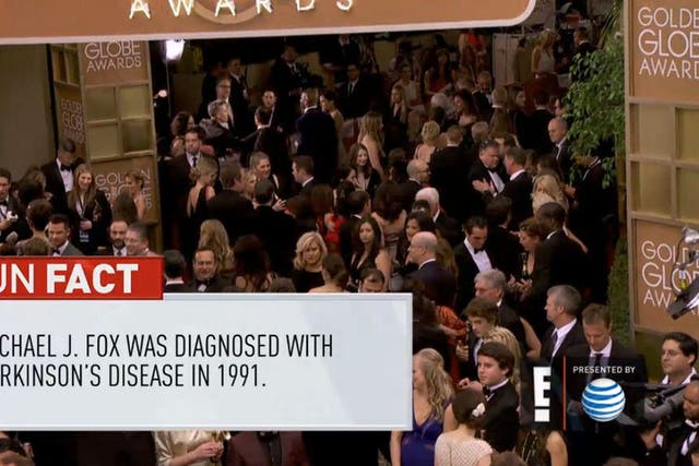 E! Entertainment has apologised for their 'fun fact' about Michael J Fox's Parkinson's diagnosis