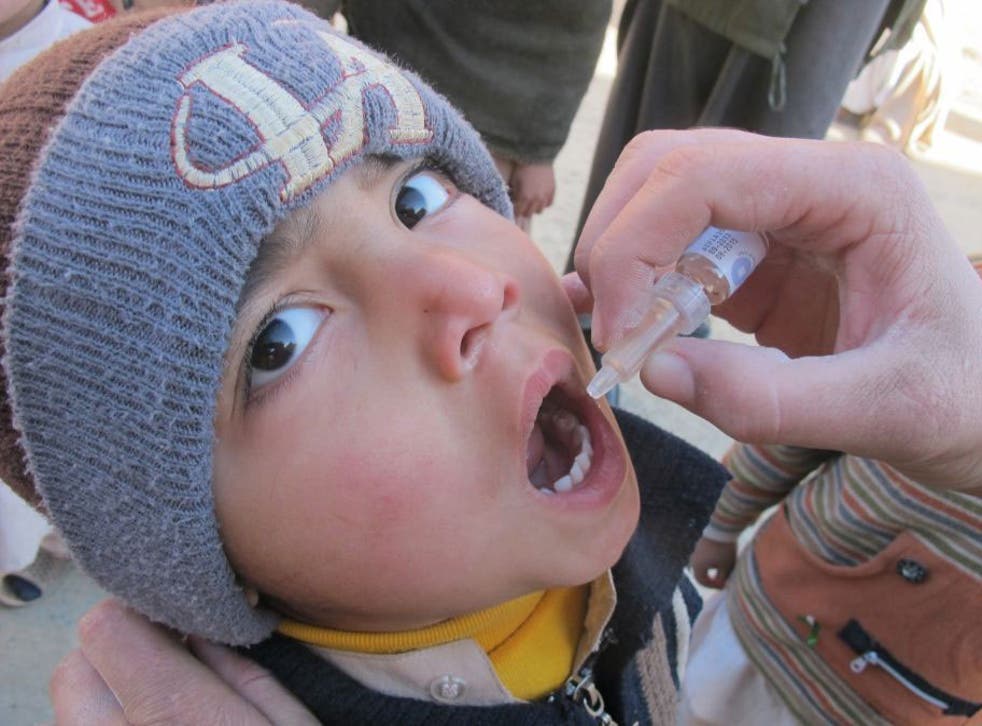 There have been no reported cases of polio in India for three years 