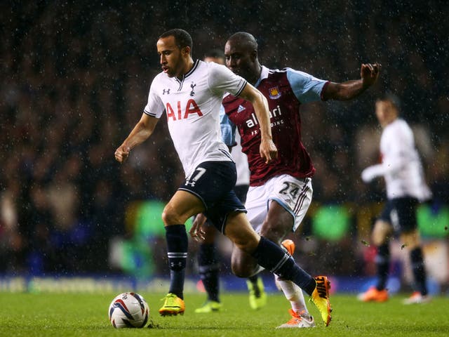Andros Townsend is nearing a Tottenham comeback after recovering from a hamstring injury