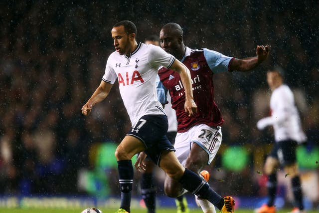 Andros Townsend is nearing a Tottenham comeback after recovering from a hamstring injury