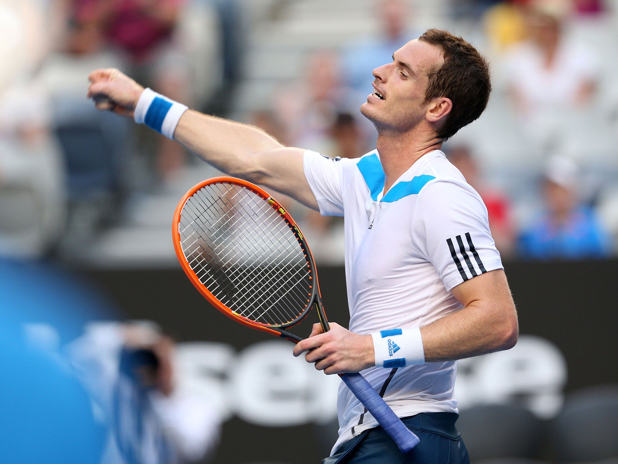 Murray had expressed concern followinghis first round win over Go Soeda