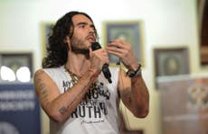 Russell Brand called out for ‘patronising’ tweet about working class men who used ‘surprisingly poetic language'