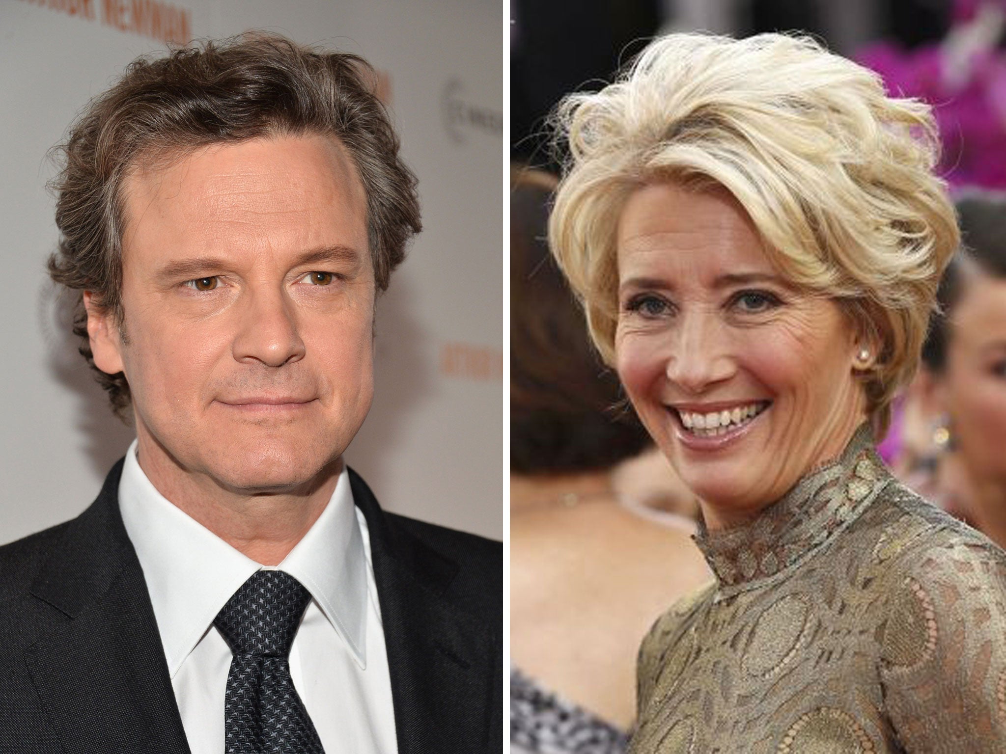 Colin Firth and Emma Thompson, a Refugee Council patron, have called for the UK to offer a safe haven to Syrian refugees