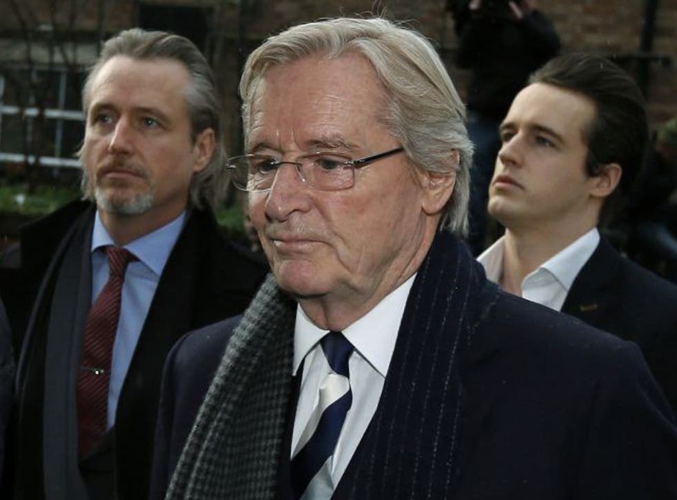 Actor William Roache arrives at court in Preston
