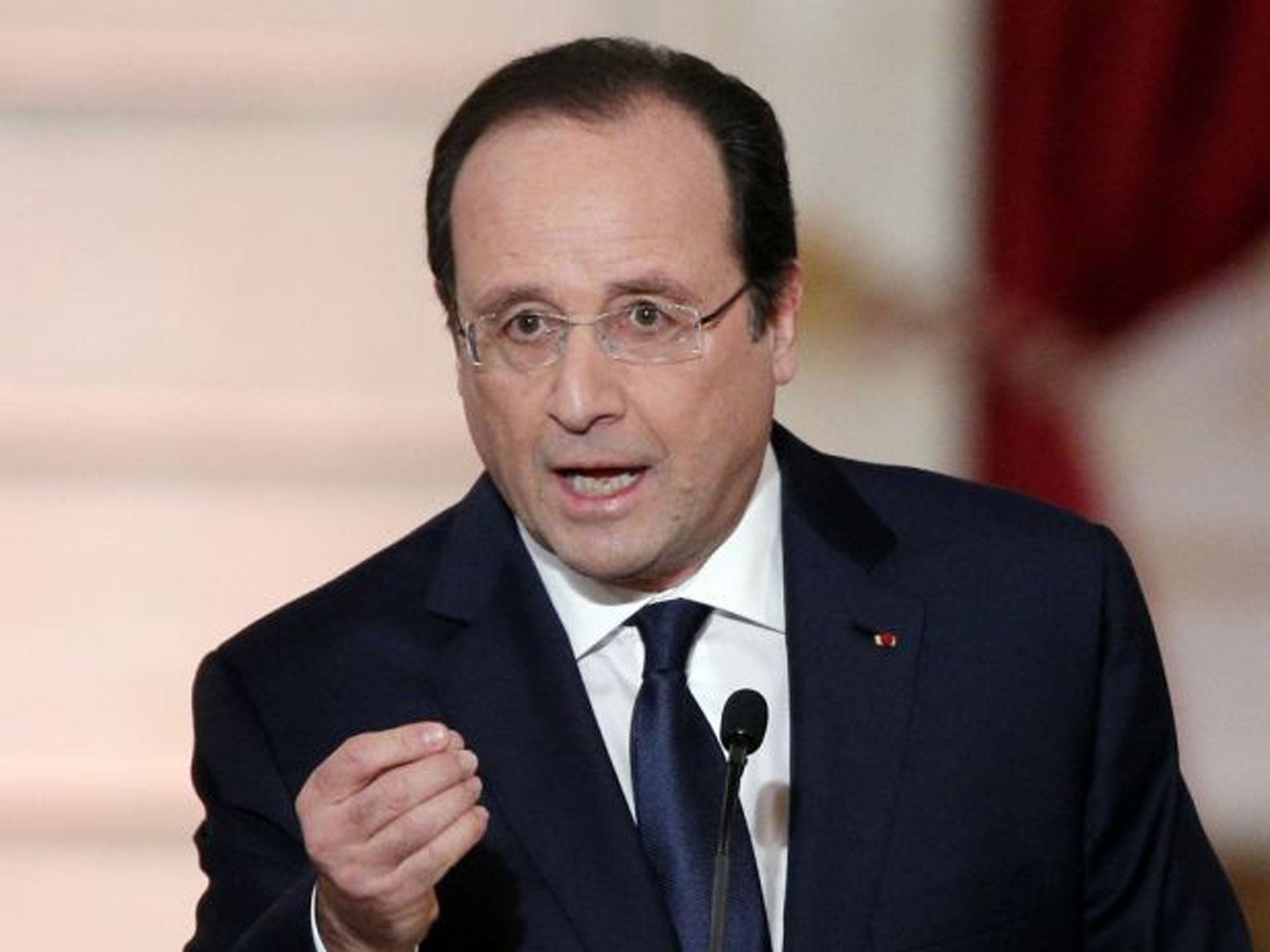 French President Francois Hollande called the murder an "abominable crime"