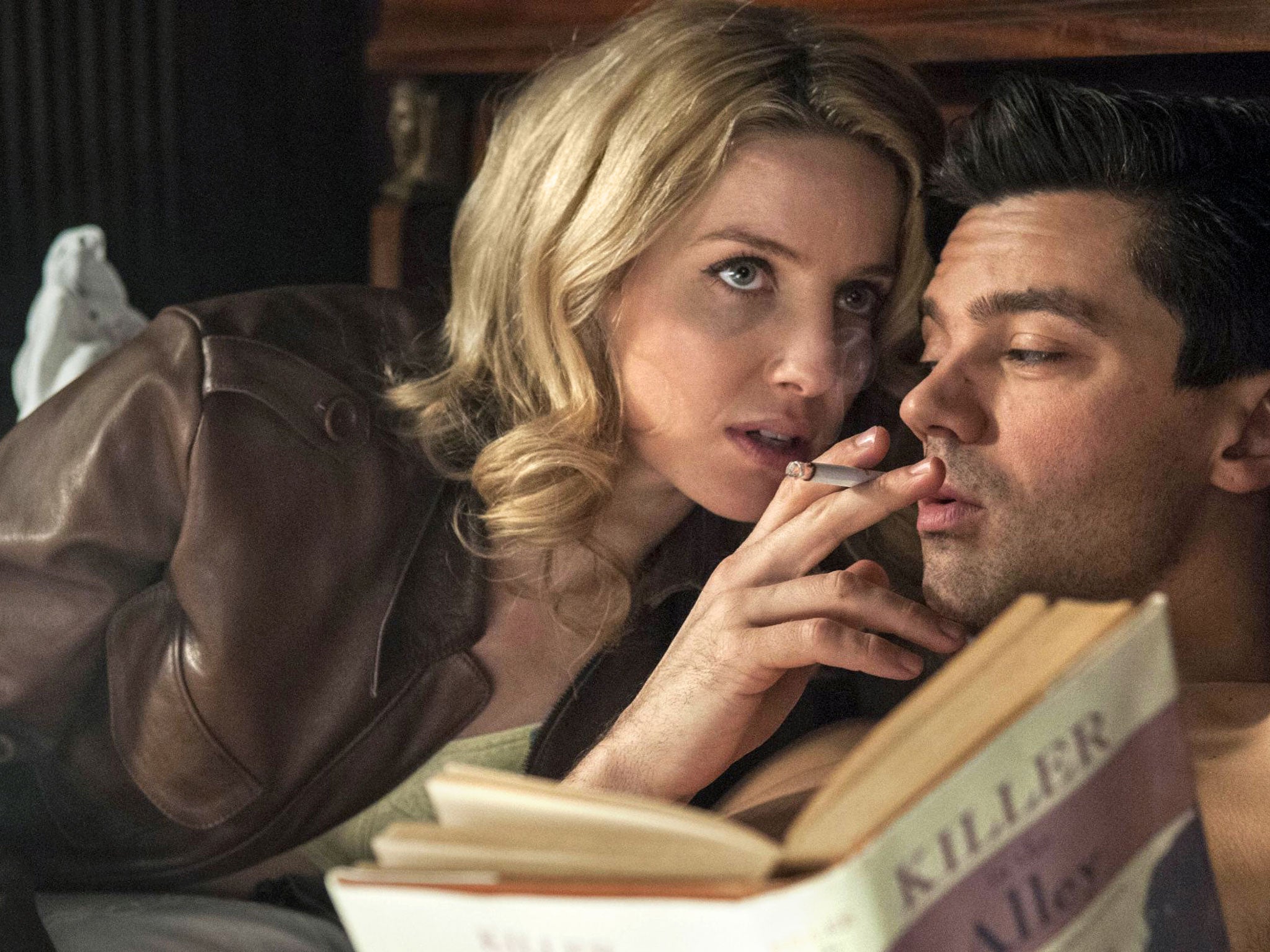 Slow burner: 'The Man Who Would Be Bond', with Dominic Cooper and Annabelle Wallis
