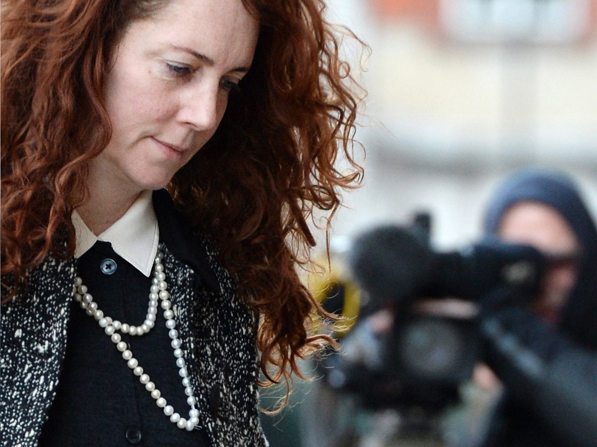Former Chief Executive of News International, Rebekah Brooks, arrives at the Old Bailey Central Criminal Court