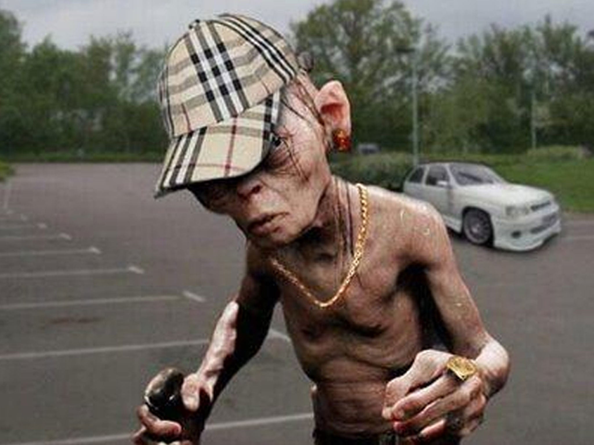 A picture of Gollum used by Solihull Police as part of an appeal to find the owner of a stolen ring