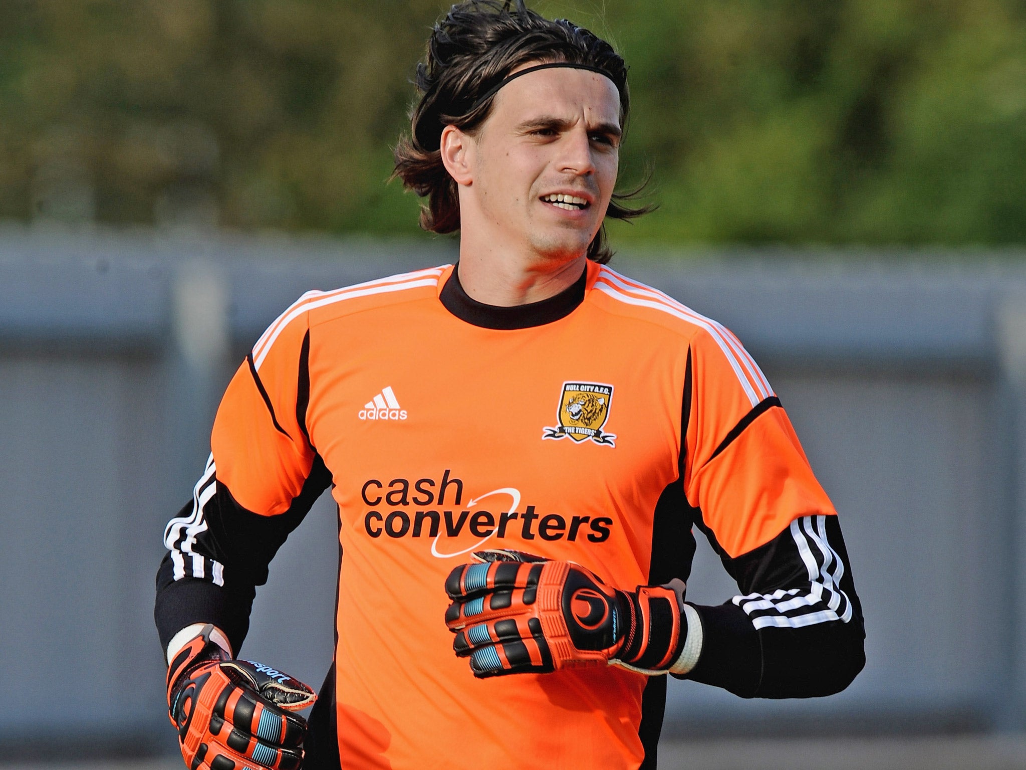 Eldin Jakupovic was brought in just in time to face Shrewsbury last Tuesday