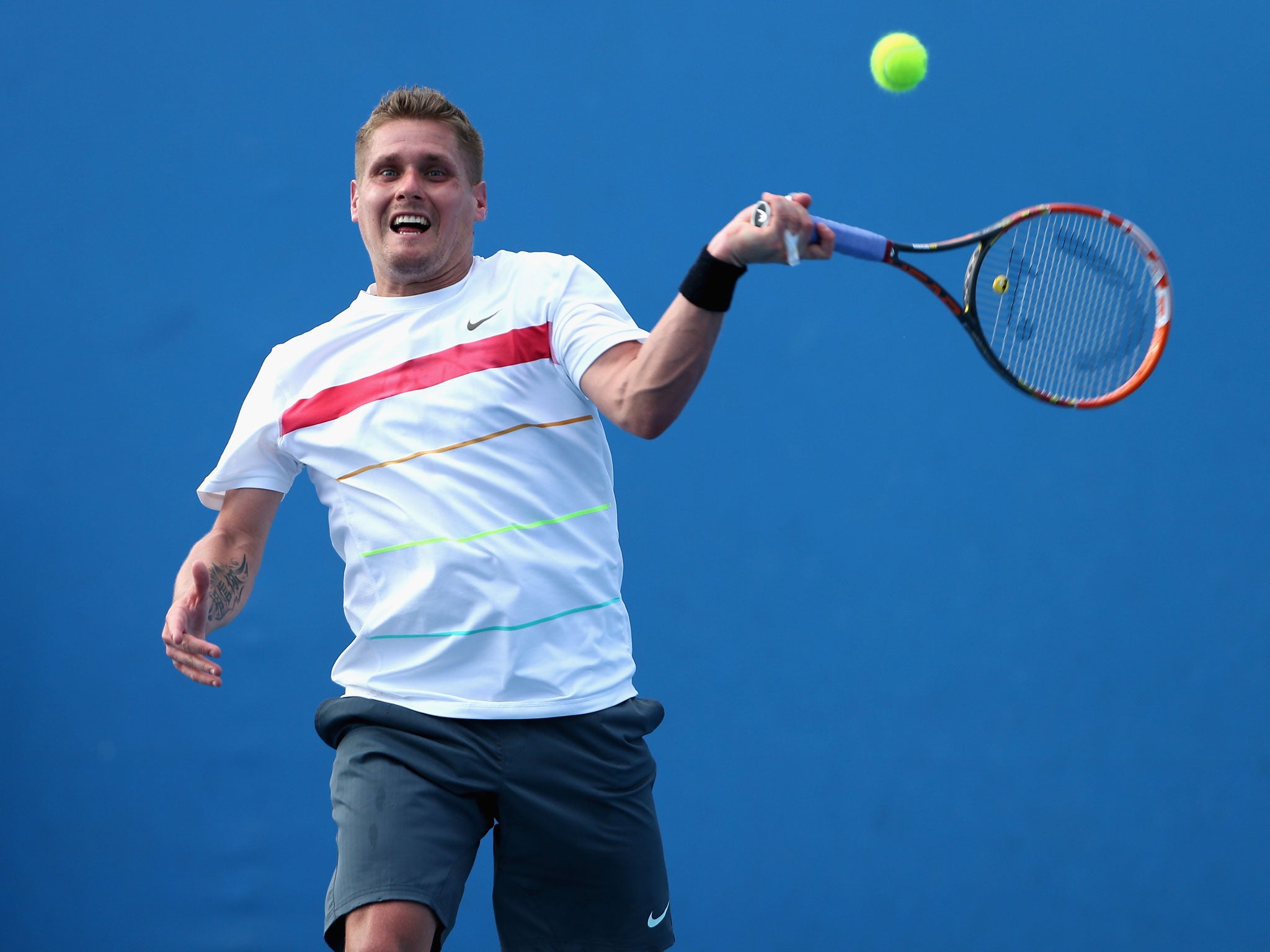 Vincent Millot is hoping to cause a major upset when he takes on Andy Murray in the second round of the Australian Open