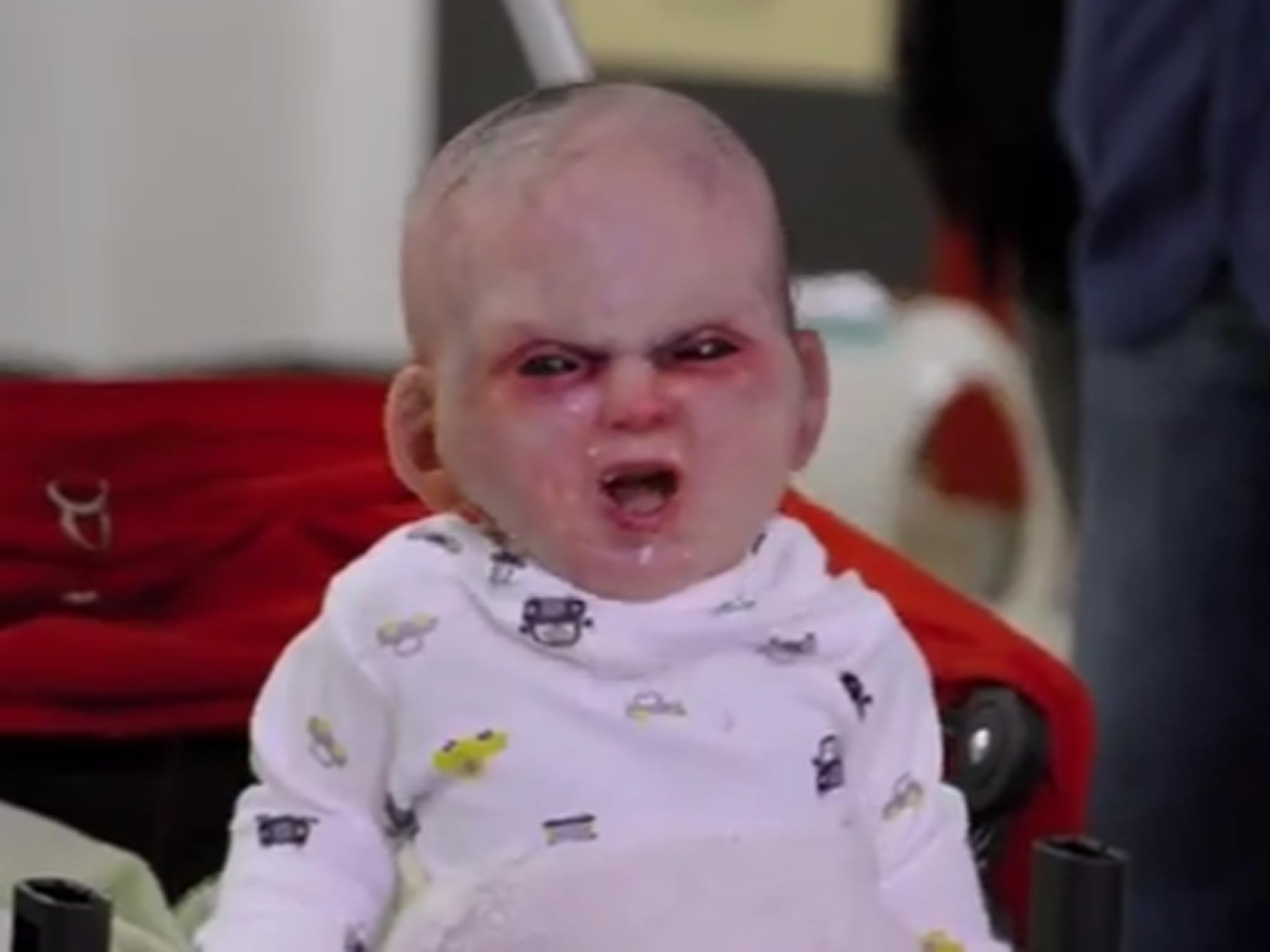 The 'devil baby' looks truly terrifying