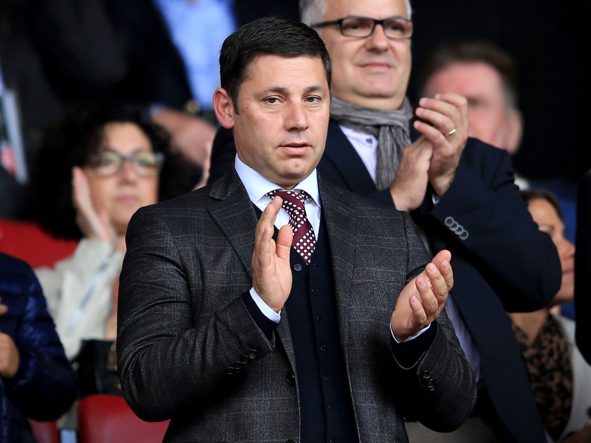 Southampton chairman Nicola Cortese has quit his role with the club over a row with the owner Katharina Liebherr