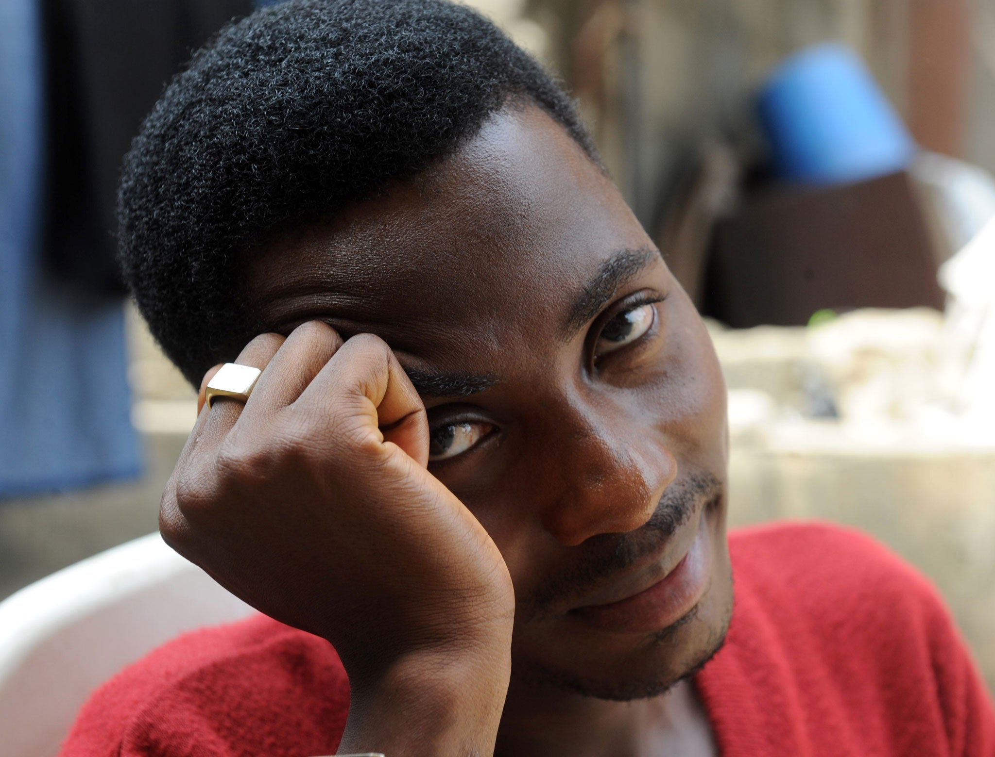 The director of Nigeria's Queer Alliance rights group, Rashidi Williams. Williams condemned a bill passed in May 2013 which criminalized public displays of affection between same-sex couples.