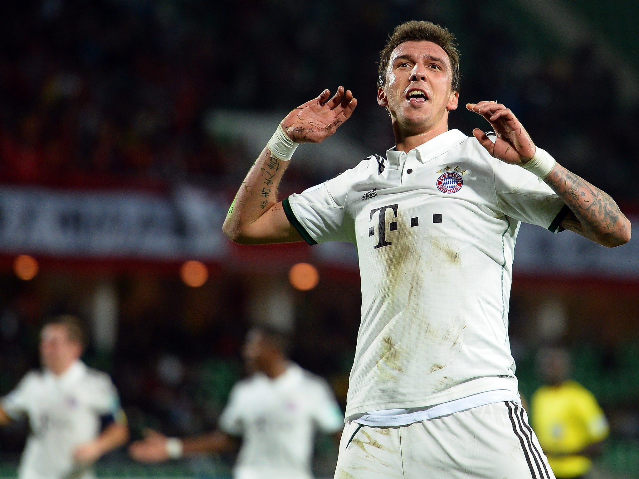 Bayern Munich striker Mario Mandzukic