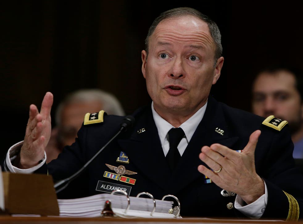2013U.S. National Security Agency (NSA) Director General Keith Alexander testifies before the Senate Judiciary Committee in Washington December 11, 2013.
