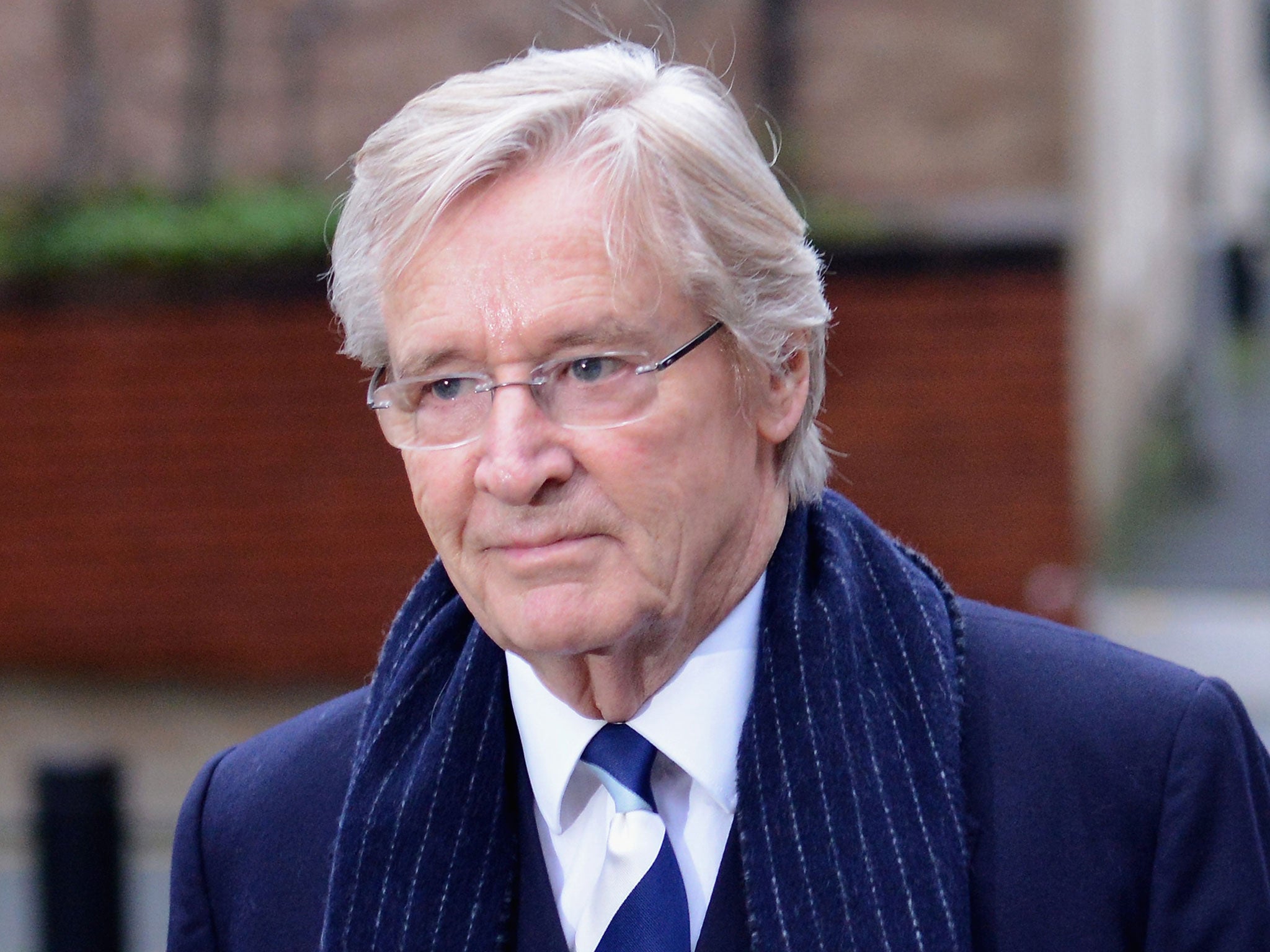 Actor William Roache arrives to face charges of indecent assault at Preston Crown Court on 15 January in Preston, Lancashire