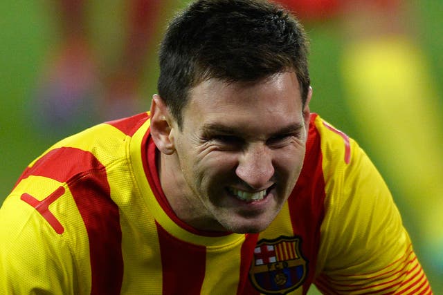 Lionel Messi has missed out on selection for Uefa's Team of the Year