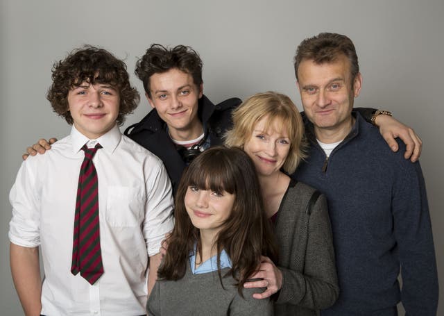 The 'Outnumbered' family: Ben, Jake, Mum, Dad and Karen