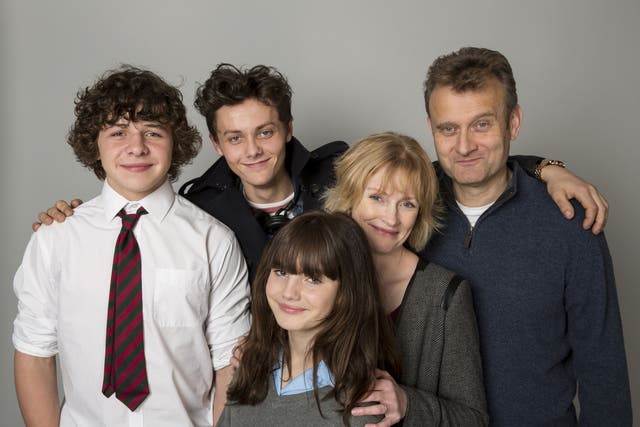 The 'Outnumbered' family: Ben, Jake, Mum, Dad and Karen