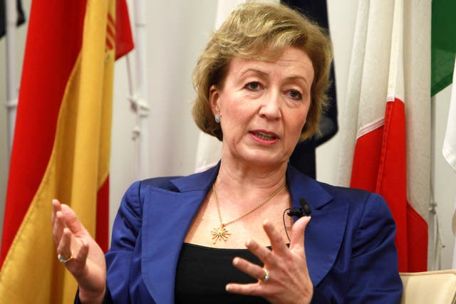 Andrea Leadsom is the head of Fresh Start Group