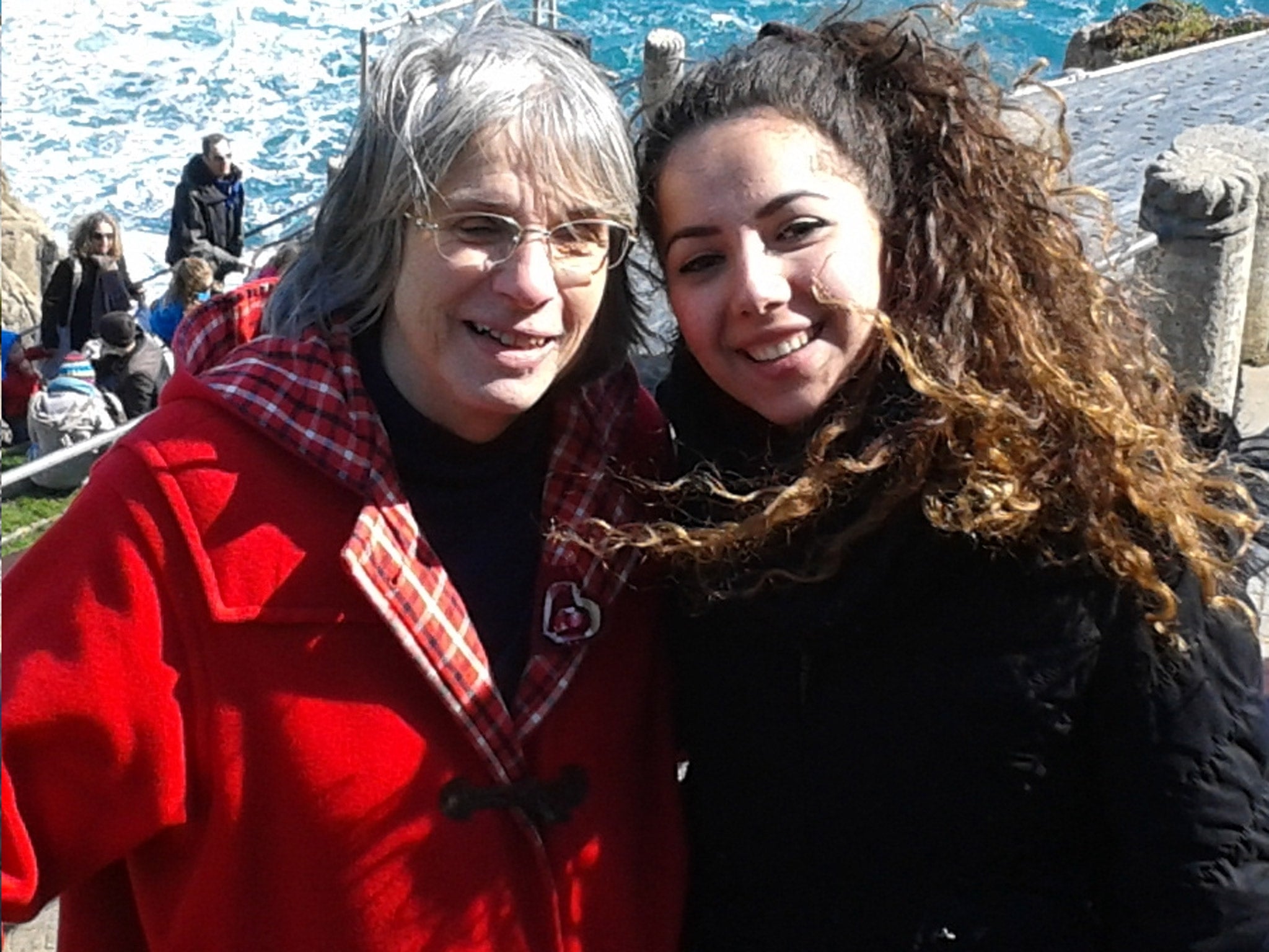 Margaret Steven with Ozge Bostanbas, from Turkey